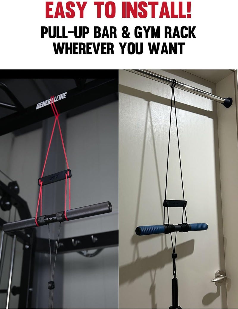 GD Hanging Wrist Roller Forearm Blaster- Forearm Strengthener Exercise Equipment Wrist Trainer for Muscle building and Injury prevention Hand Grip Strength - Image 5